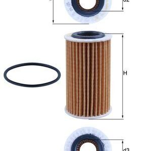 FILTRO DE ACEITE - OX1267D