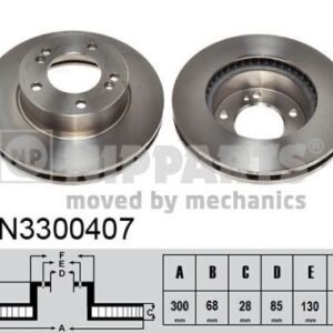 DISCO DE FRENO - N3300407