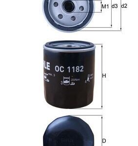 FILTRO DE ACEITE - OC1182