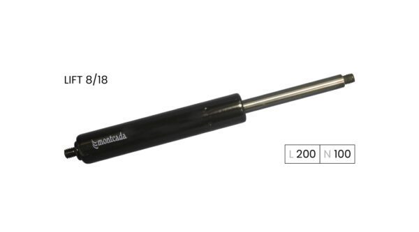 RESORTE GAS 200-100-8/18 M6 - 8200100