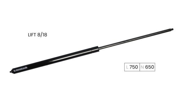 RESORTE GAS 750-650-08/18 M6 - 8750650