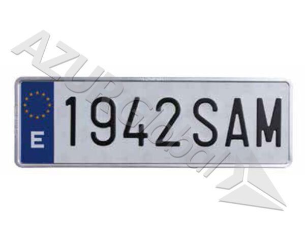 PL. EUROPLACA 340X110X1,35 STD - 020S1US34SS